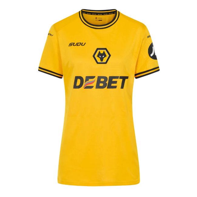 2024-2025 Wolves Home Shirt (Womens) (Djiga 34)-SoccerKits Hub | Buy Soccer Jerseys Online